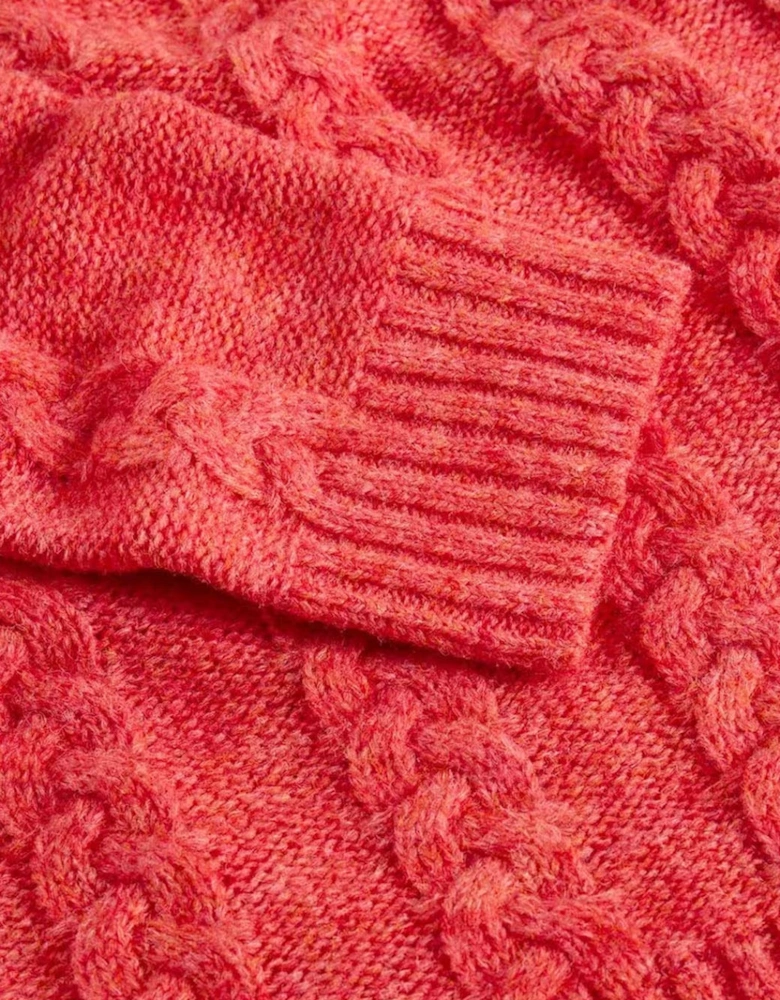 Women's Cleo Jumper Mid Coral