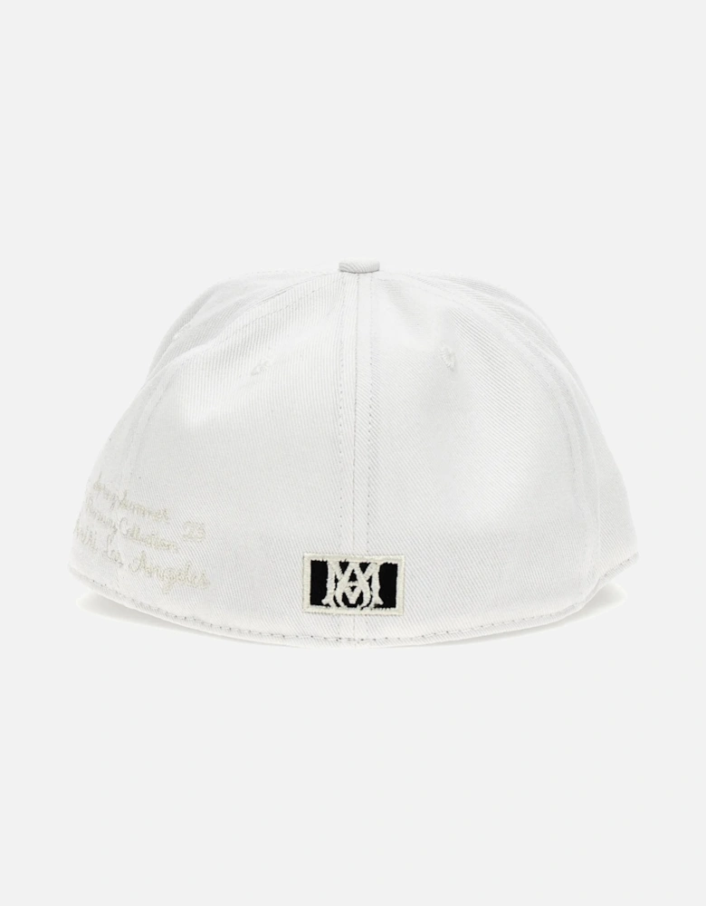 MA FITTED CAP WHITE