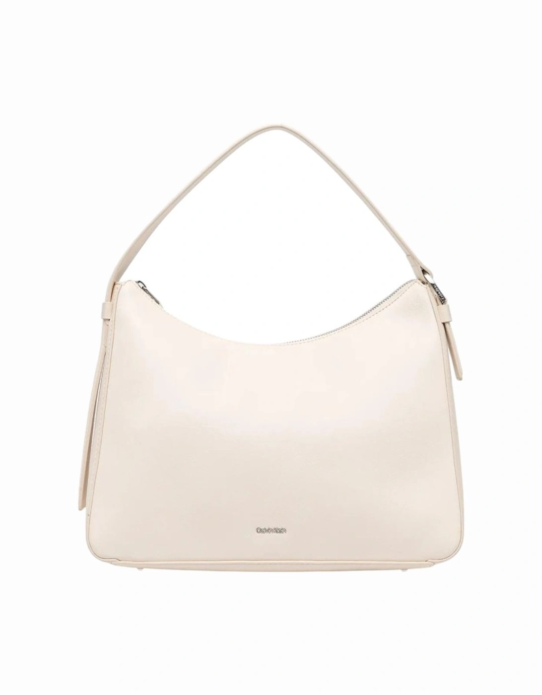 Plain Handbag with Zip Fastening Women - White Bags, 4 of 3