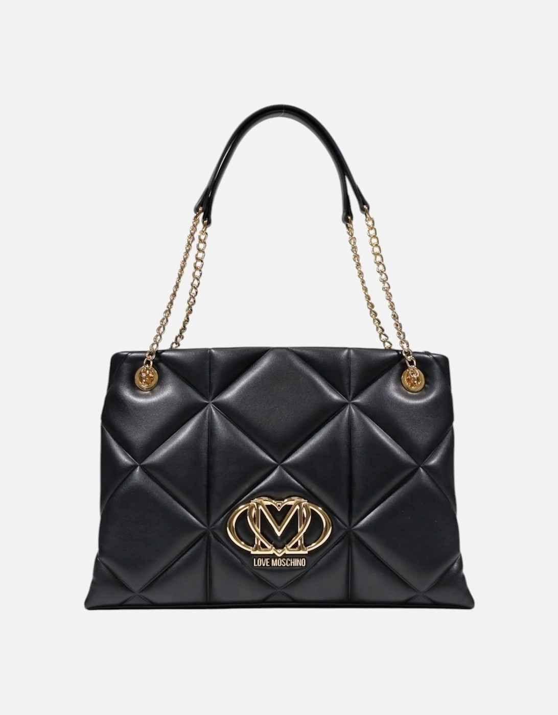 Plain Handbag with Zip Women - Black Bags, 4 of 3