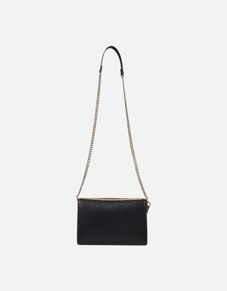 Polyurethane Structured Tote Bag Women - Black