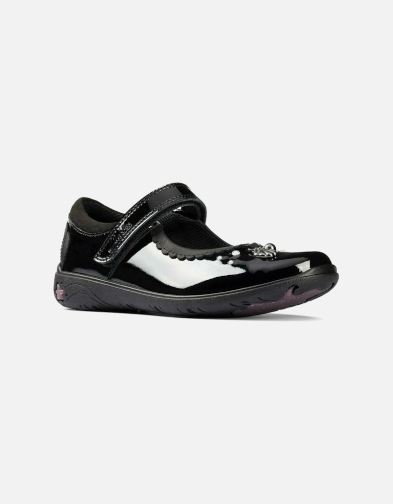 Sea Shimmer black patent