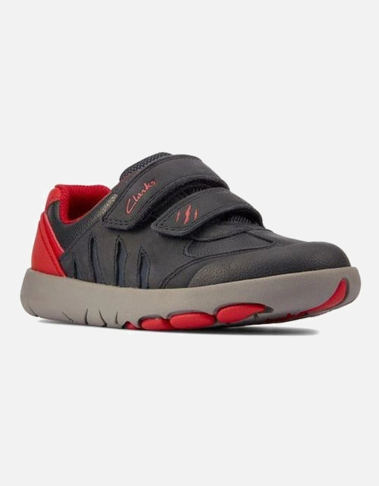 Rex Play K kids in navy red