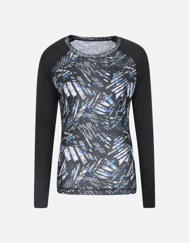 Womens/Ladies Talus Printed Thermal Top