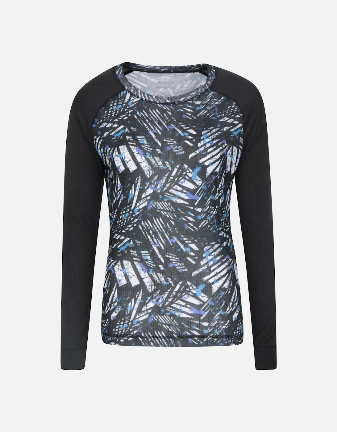 Womens/Ladies Talus Printed Thermal Top, 4 of 3