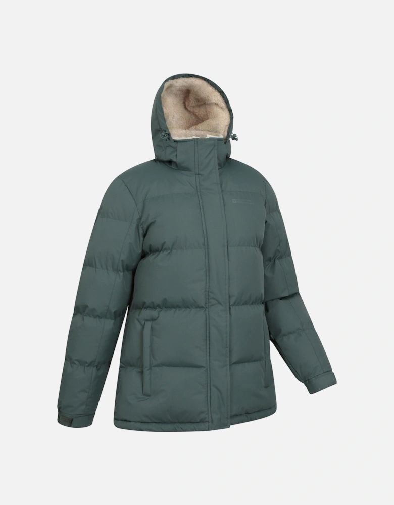 Womens/Ladies Snow Borg Lined Padded Jacket