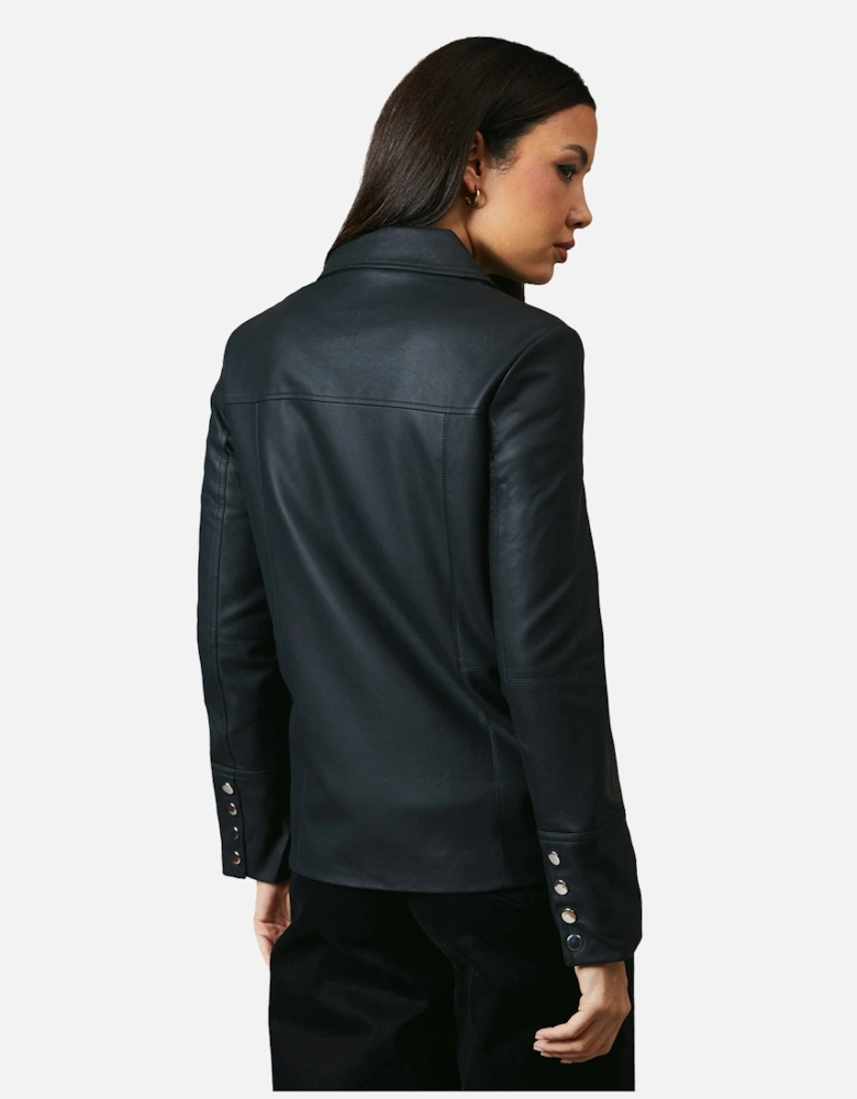 Womens/Ladies Button Detail Jacket