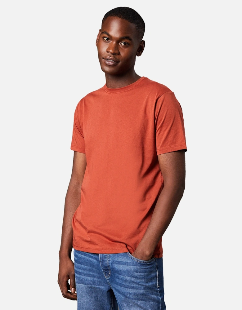 Mens Cotton Crew Neck T-Shirt