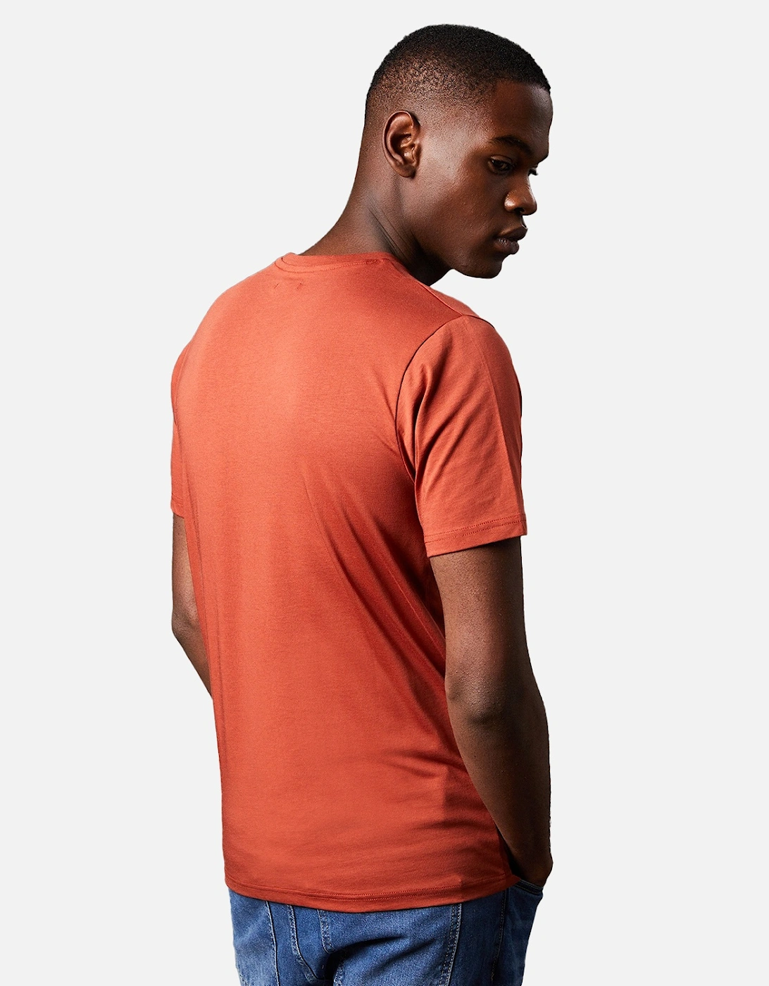 Mens Plain Cotton Crew Neck T-Shirt