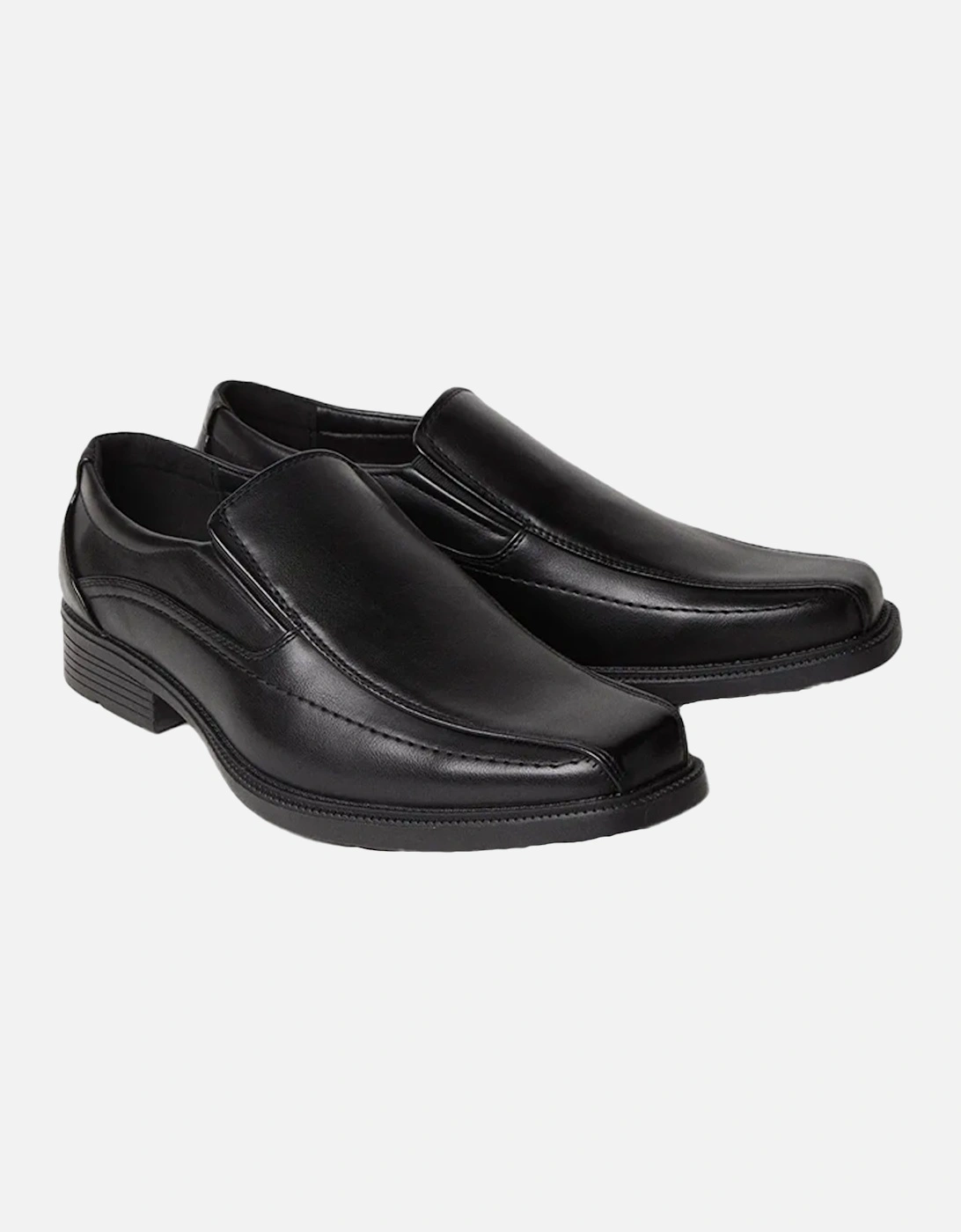 Mens Smart Faux Leather Shoes, 5 of 4