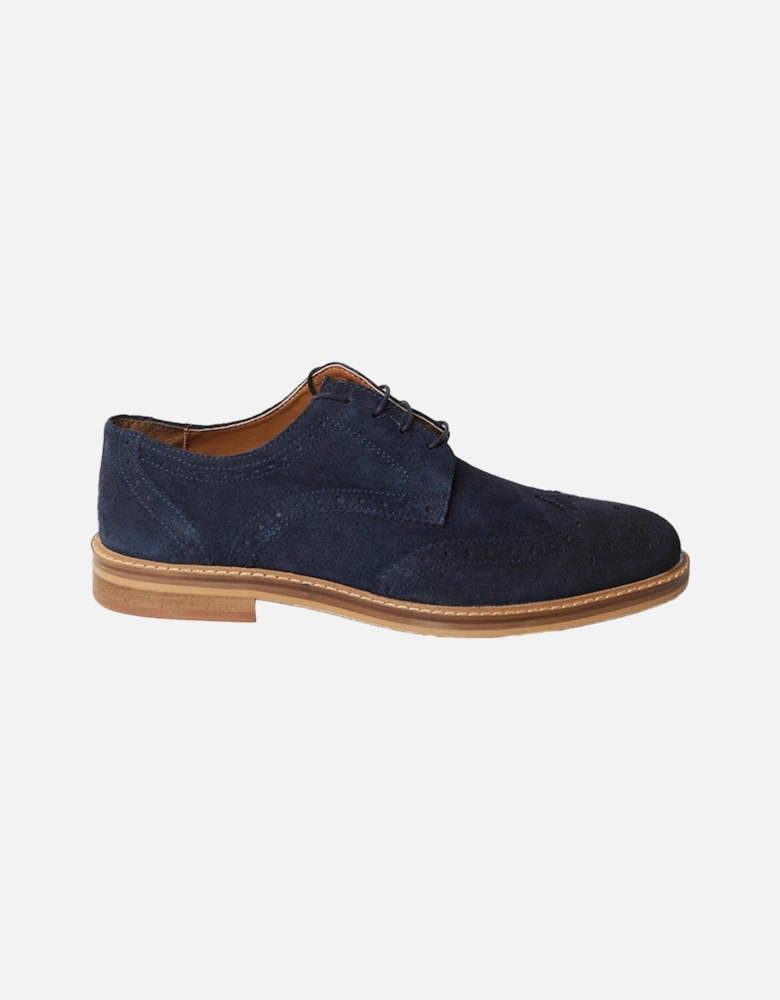 Mens Suede Brogues