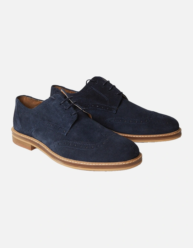 Mens Suede Brogues