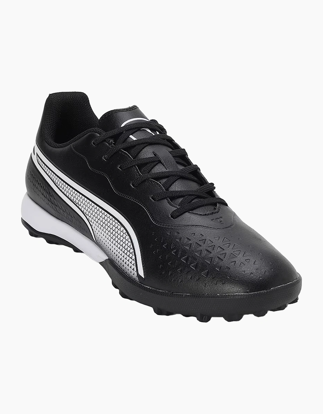 Men's Puma Mens King TT Match Football Boots - Black - Size: 12