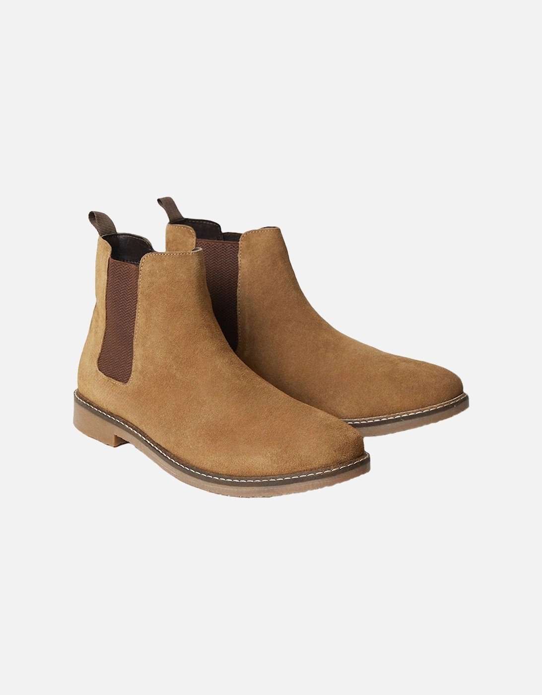 Mens Suede Chelsea Boots, 3 of 2