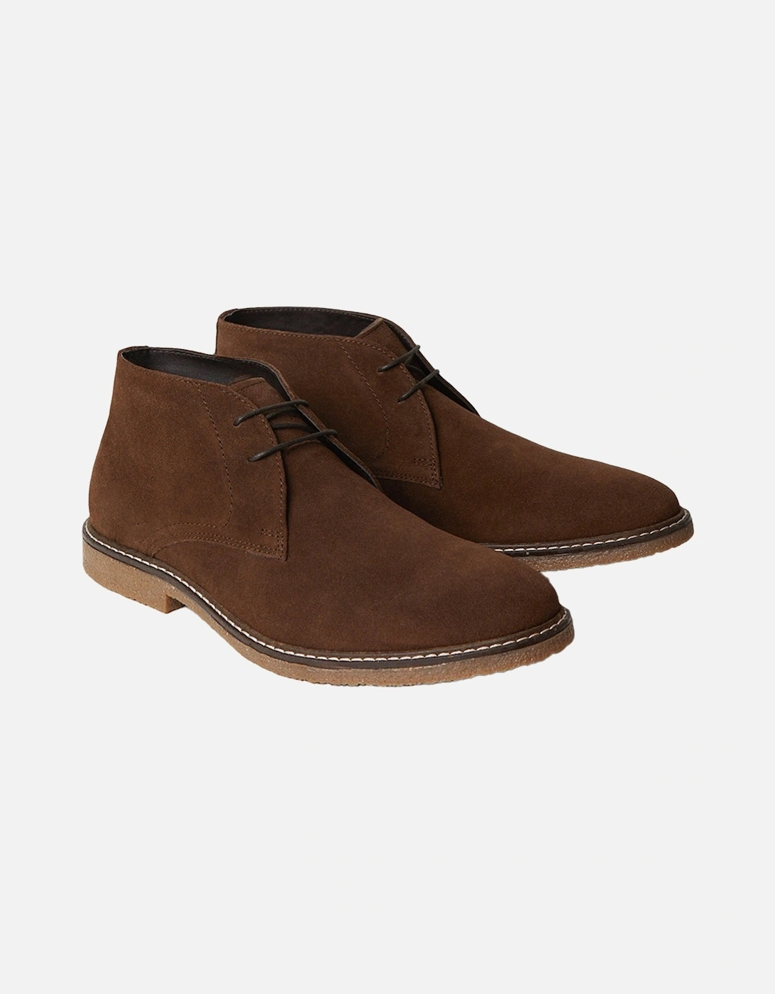 Mens Suede Chukka Boots, 3 of 2