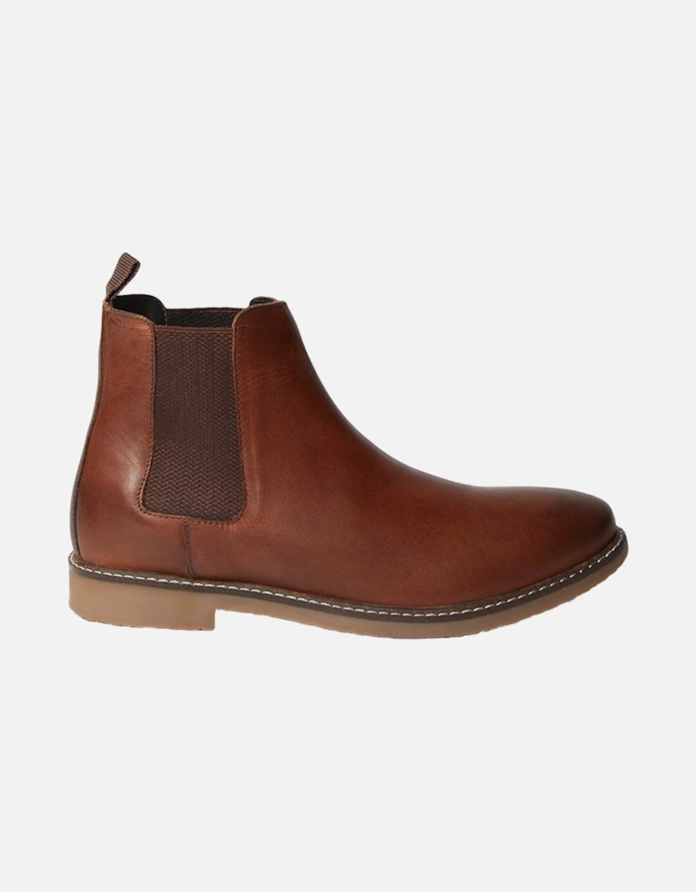 Mens Leather Chelsea Boots