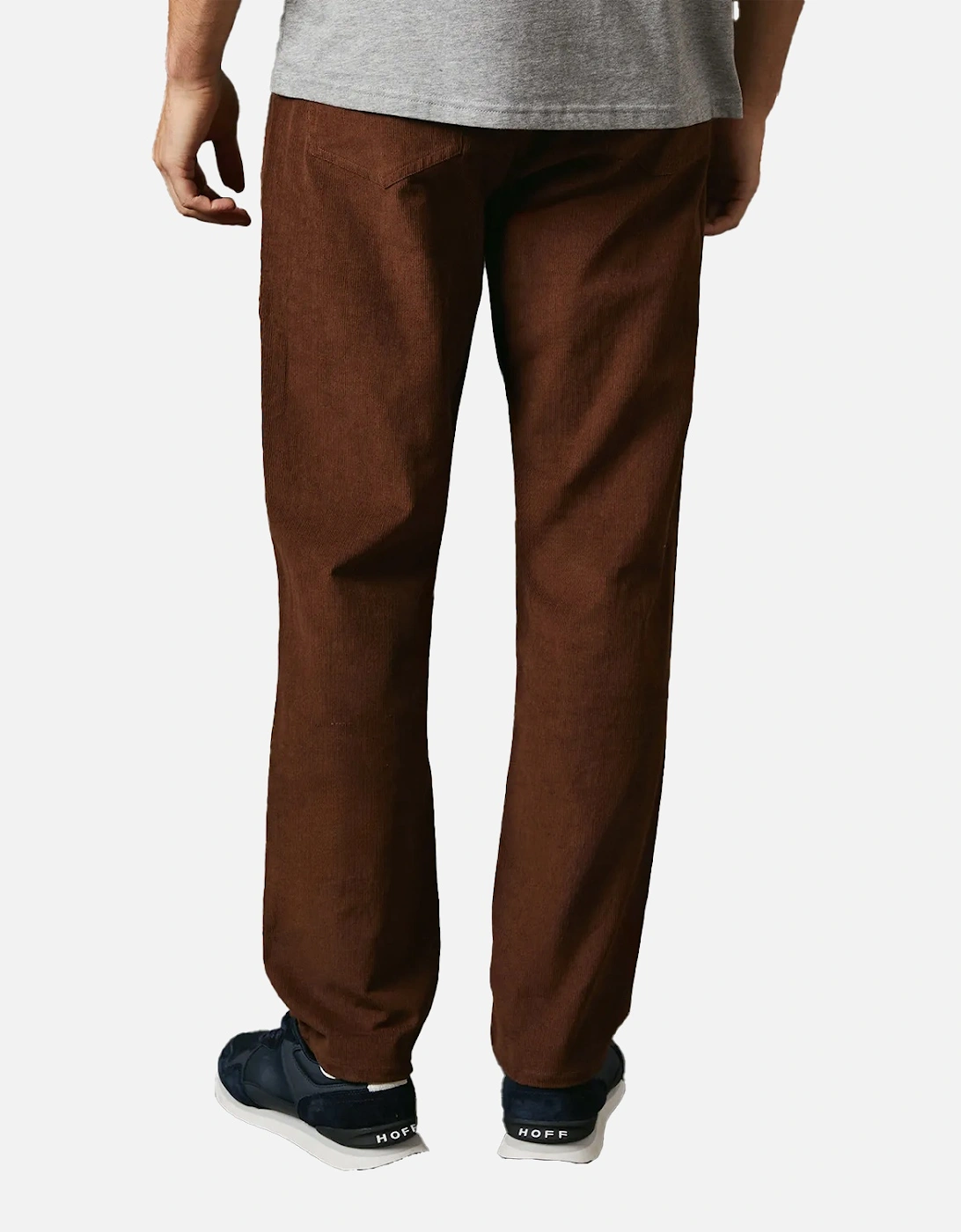 Mens Corduroy 5 Pockets Straight Trousers