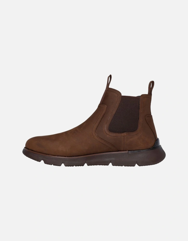 Mens Augustino Paulo Leather Chelsea Boots