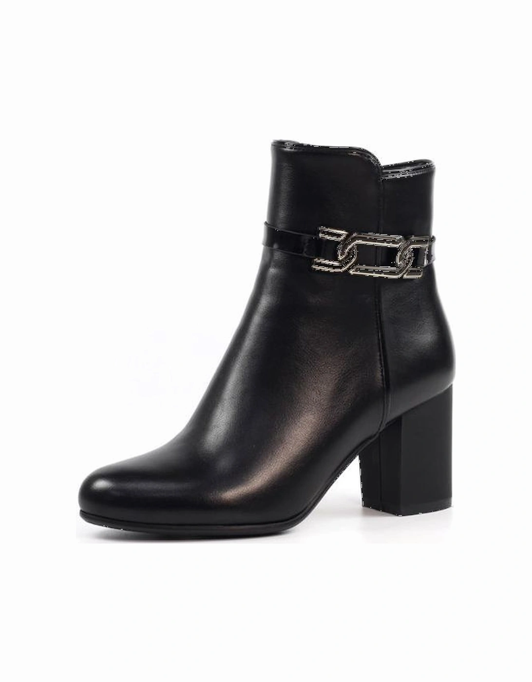 Lorraine Black Ankle Boot GLX005