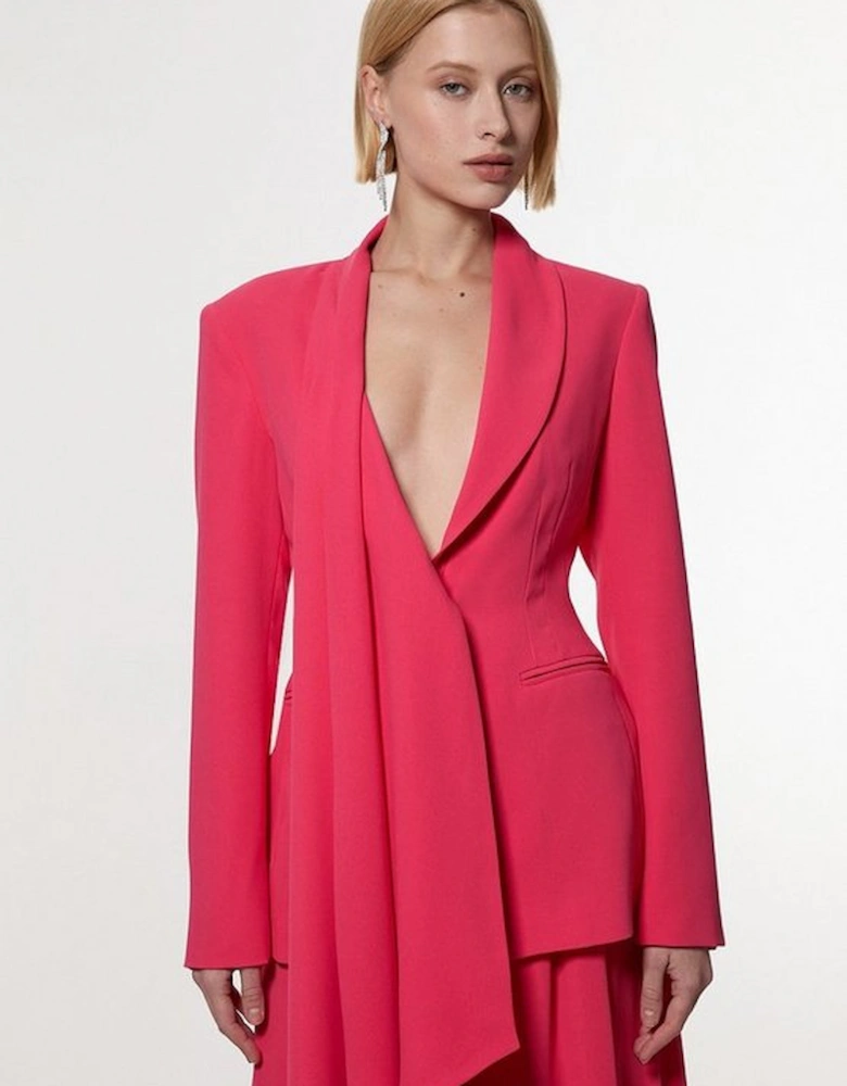 Soft Tailored Single Breasted Blazer