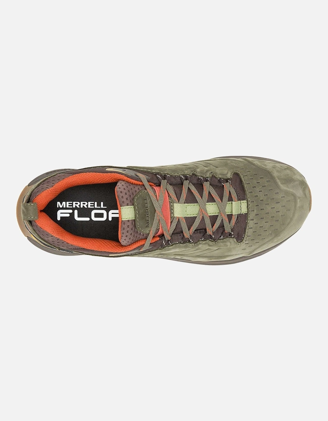 Moab Speed 2 Leather Men's Olive Trainers