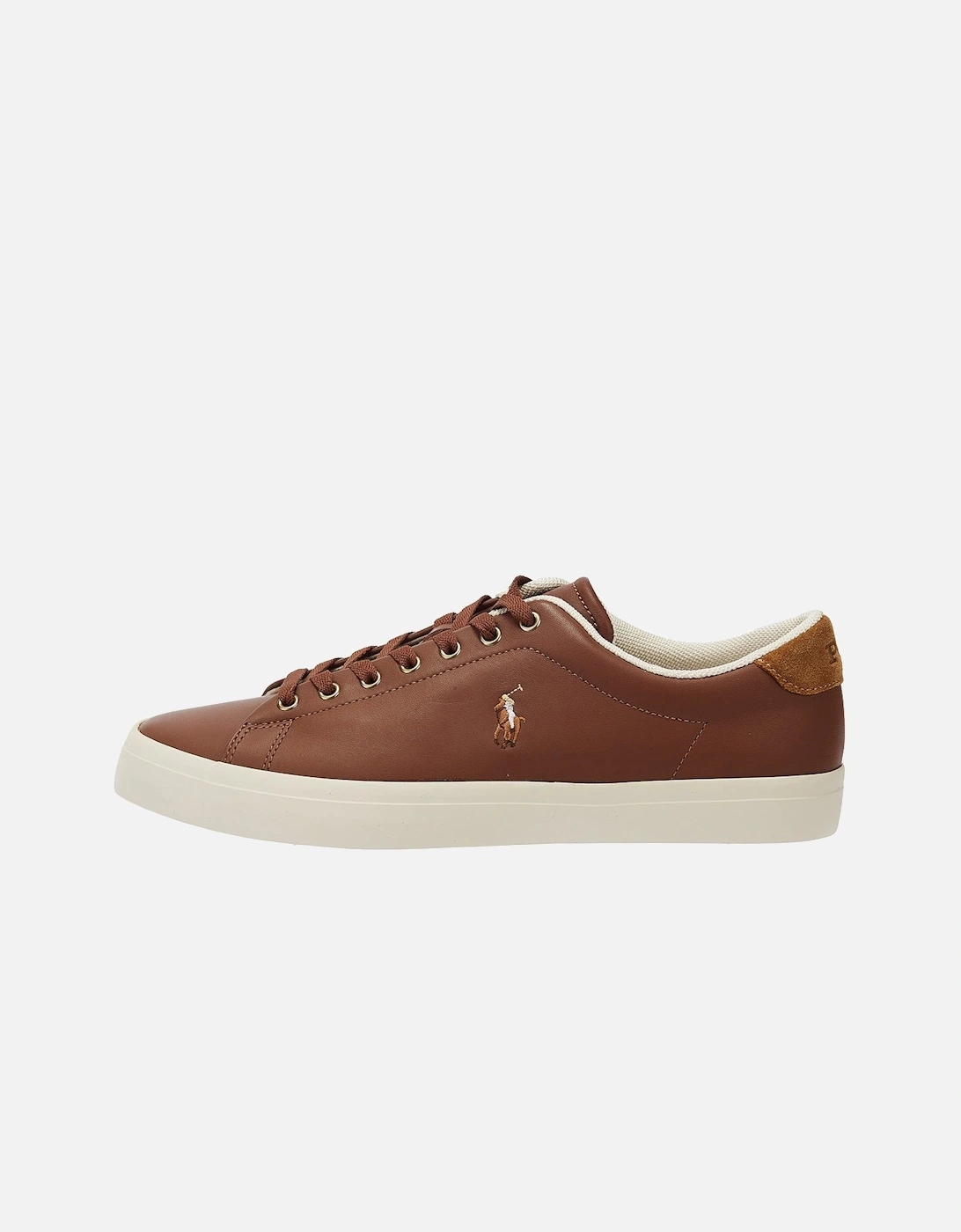 Longwood Leather Mens Tan Trainers