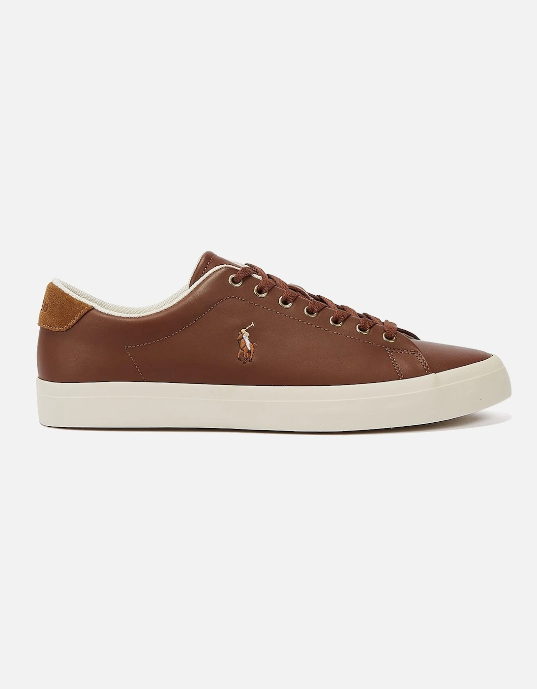 Longwood Leather Mens Tan Trainers