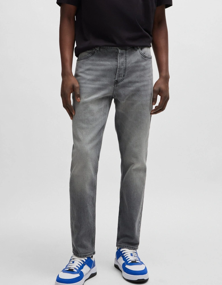 Tapered-Fit Jeans