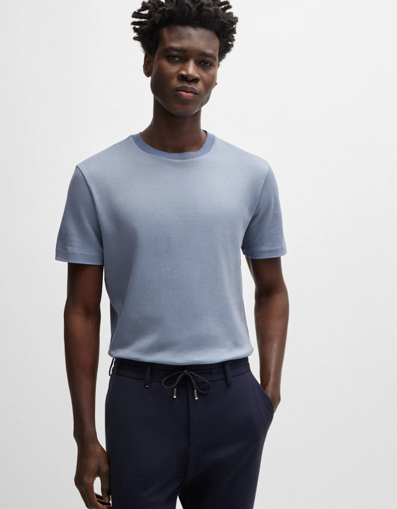 Structured Cotton T-Shirt