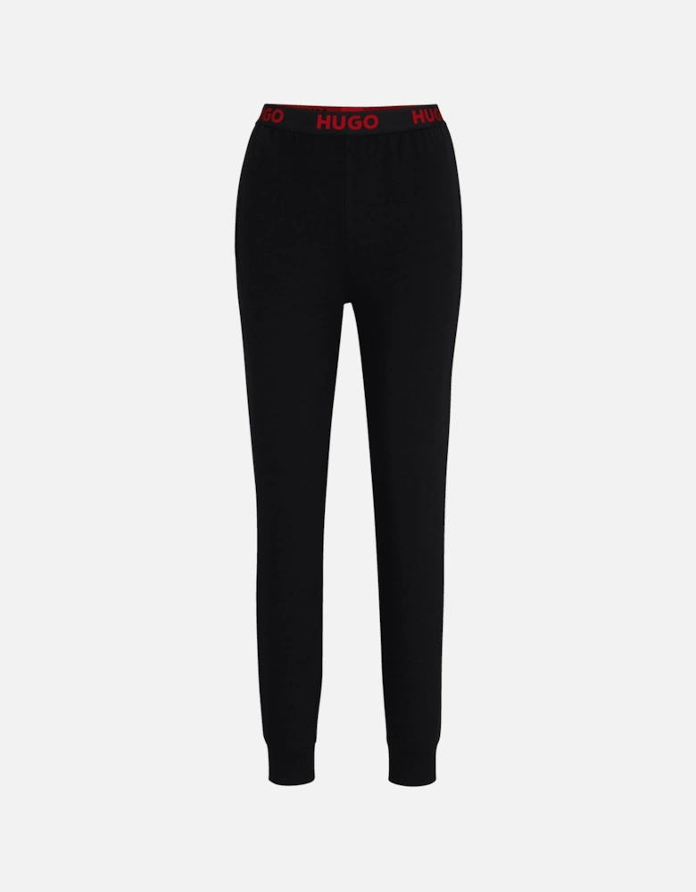 Logo Waistband Cuffed Tracksuit Bottoms