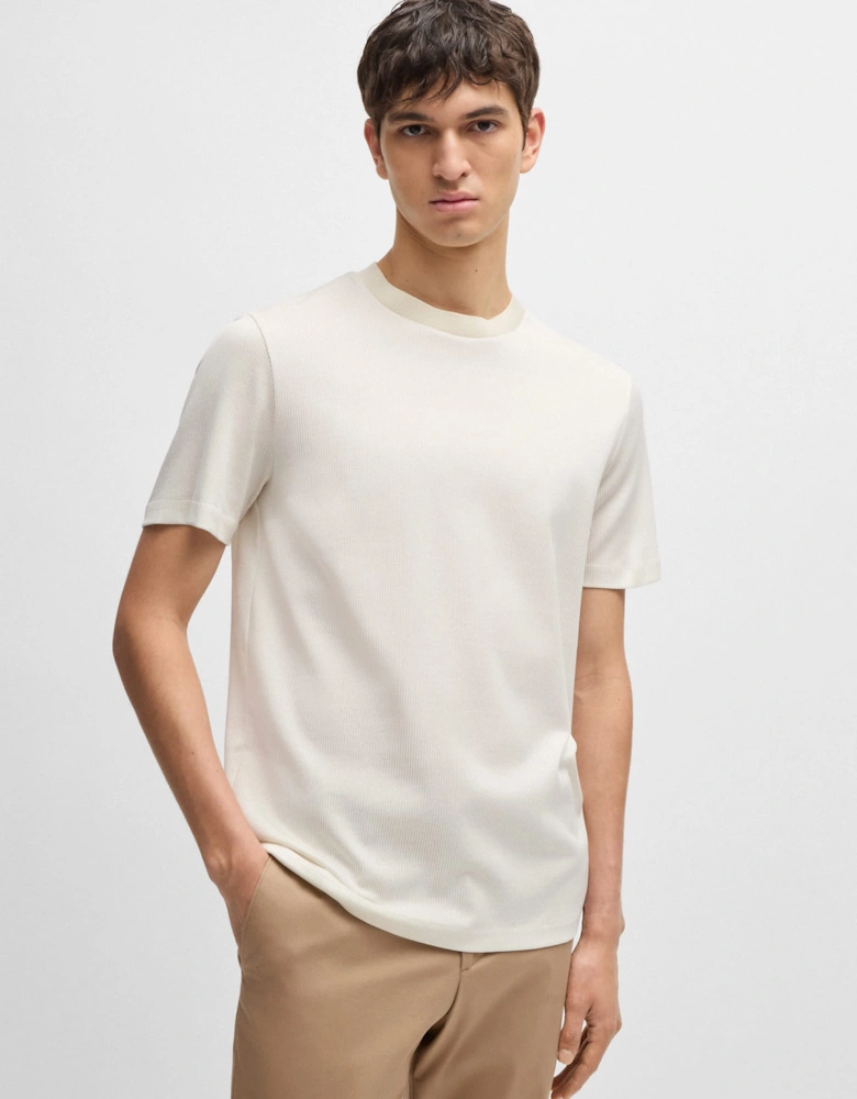 Structured Cotton T-Shirt