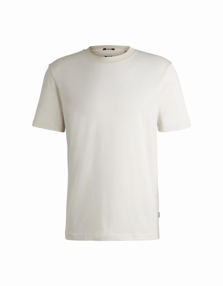 Structured Cotton T-Shirt