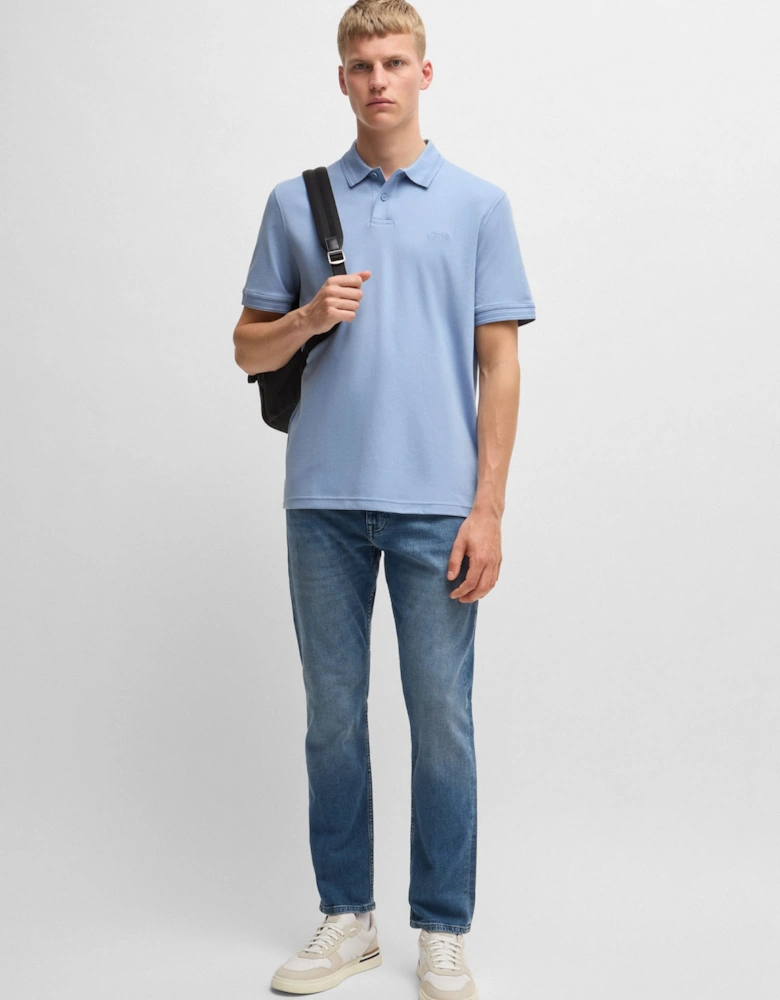 Interlock-Cotton Polo Shirt