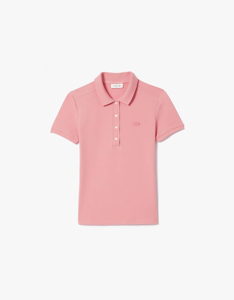 Slim-Fit Stretch Mini Piqué Polo Shirt