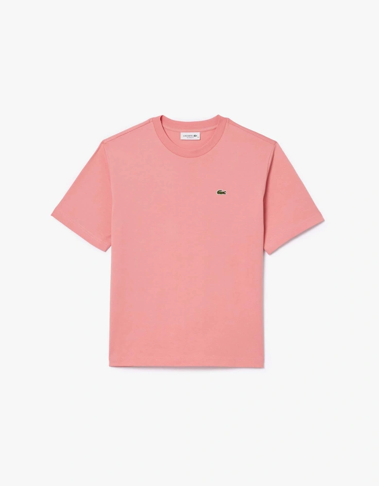 Relaxed-Fit Soft Cotton T-Shirt