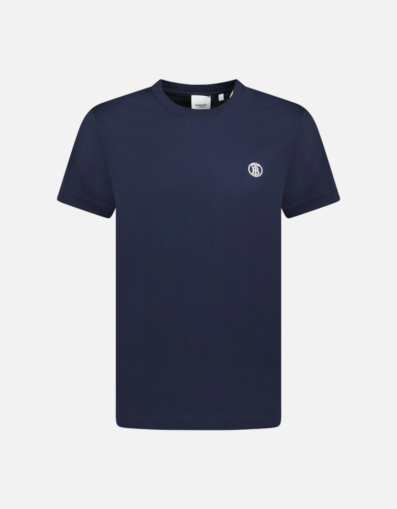 'Parker' Short Sleeve T-Shirt Navy