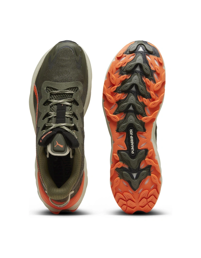 Mens Running Fast-Trac Nitro 3 Trainers - Khaki