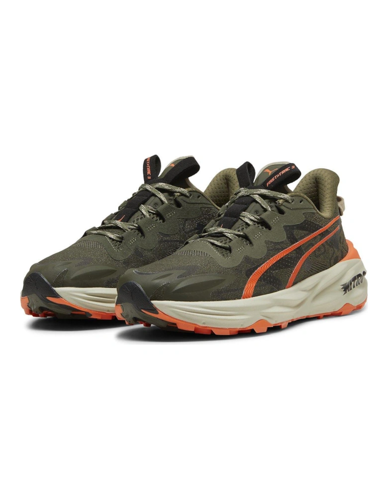 Mens Running Fast-Trac Nitro 3 Trainers - Khaki
