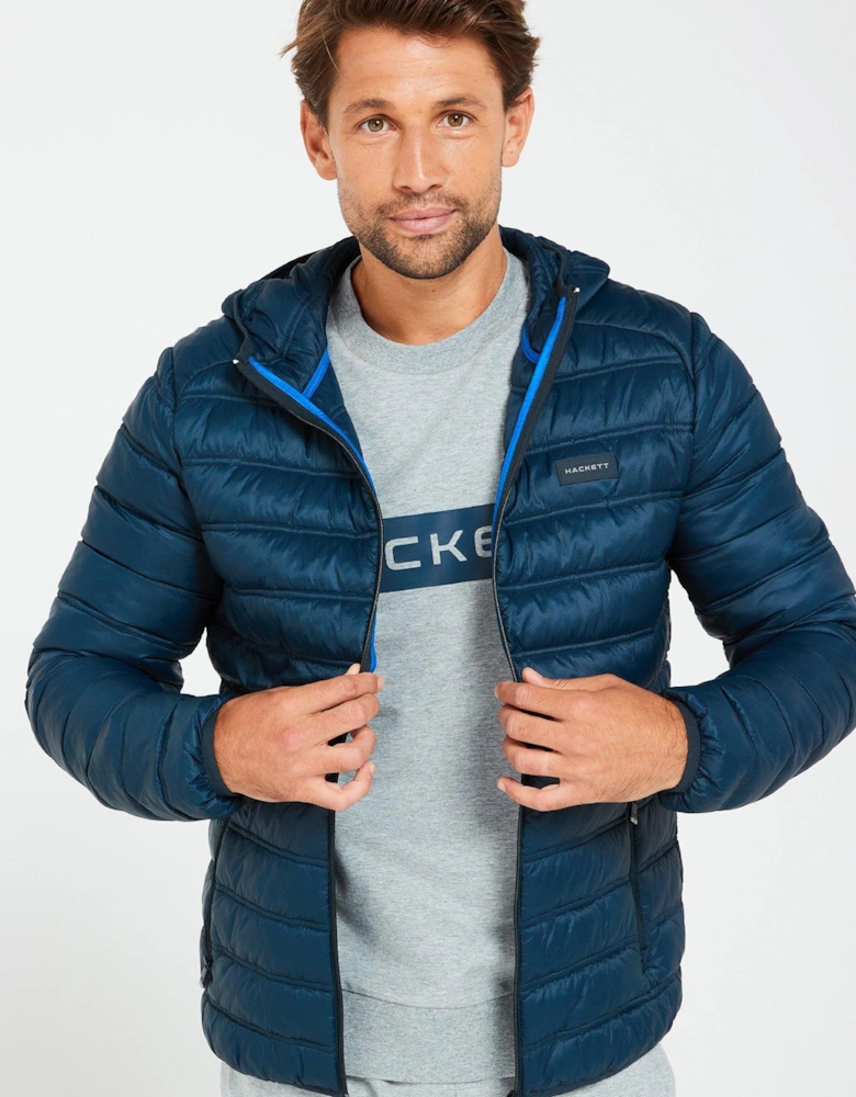 Essential Chest Logo Crew Sweatshirt - Grey