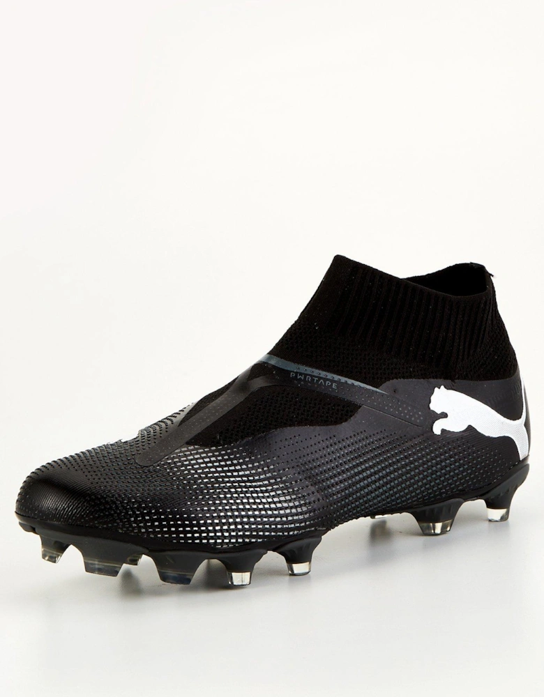 Mens Future 7 Match+ Laceless Firm Ground Football Boots - Black