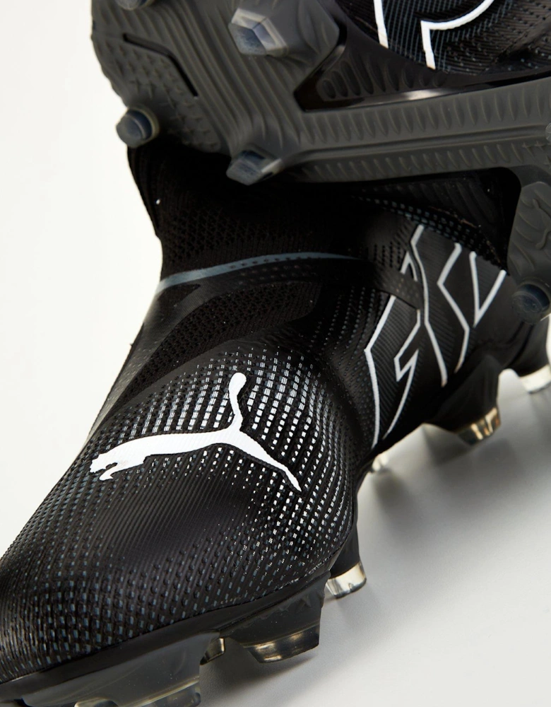 Mens Future 7 Match+ Laceless Firm Ground Football Boots - Black