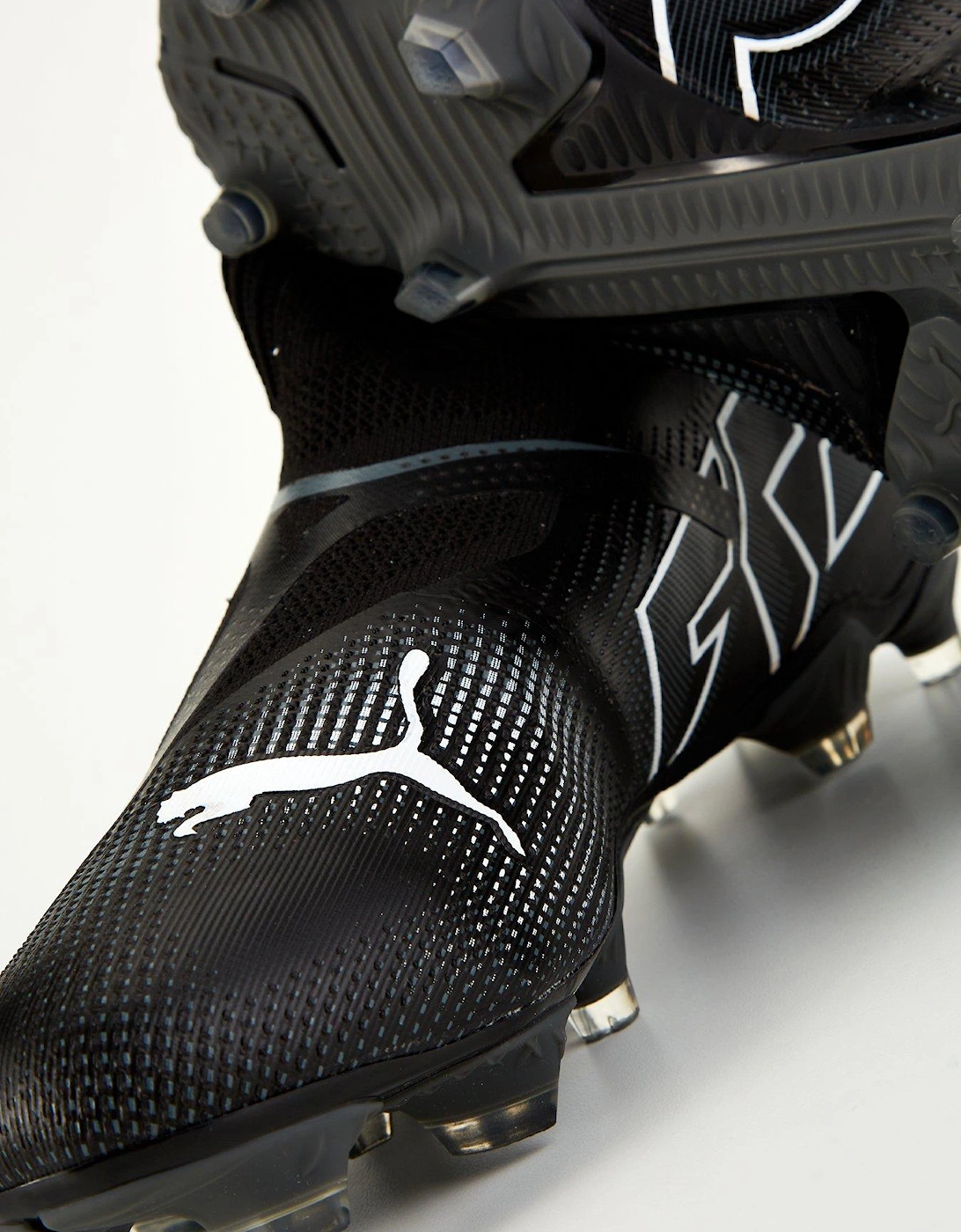 Mens Future 7 Match+ Laceless Firm Ground Football Boots - Black