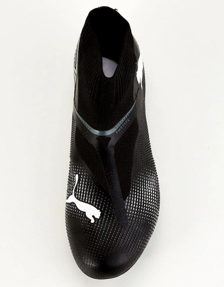 Mens Future 7 Match+ Laceless Firm Ground Football Boots - Black