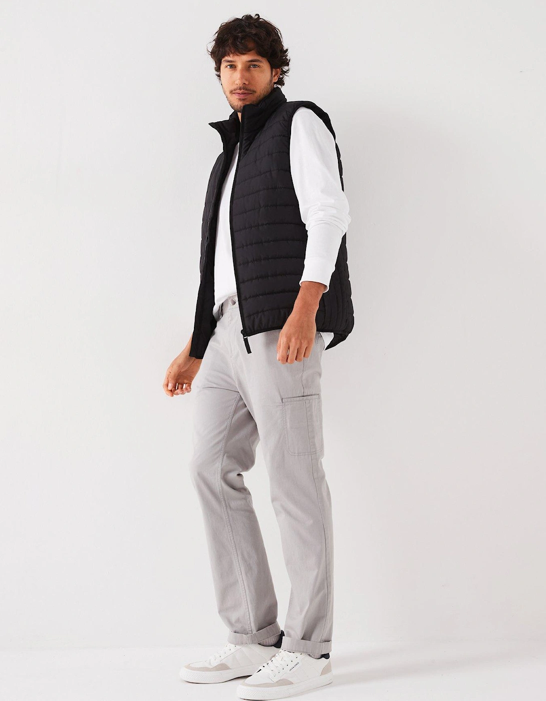 Lightweight Padded Gilet - Black