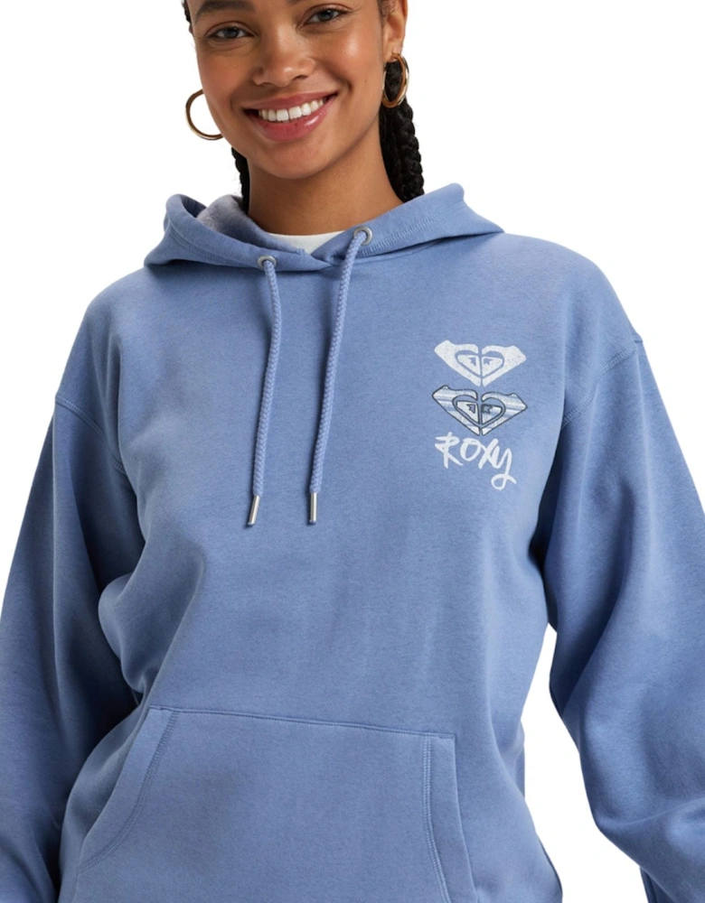 Womens Surf Stoked Pullover Hoodie