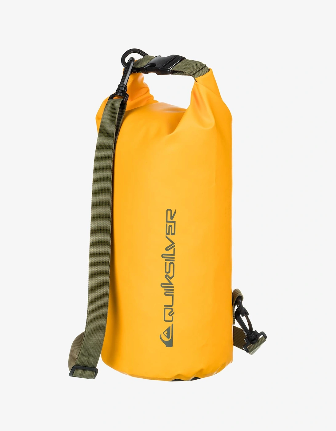 Men's Quiksilver Medium Water Stash 10L Roll Top Surf Pack Bag - Yellow - Size: ONE size