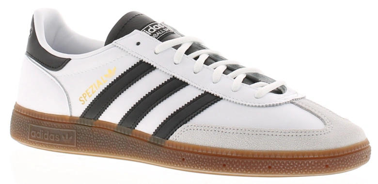 Mens Trainers Handball Spezial Leather Lace Up white UK Size