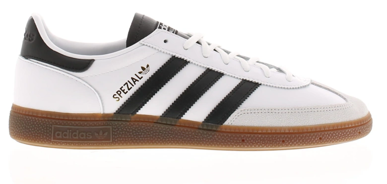 Mens Trainers Handball Spezial Leather Lace Up white UK Size