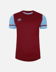 New Claret/Sky Blue