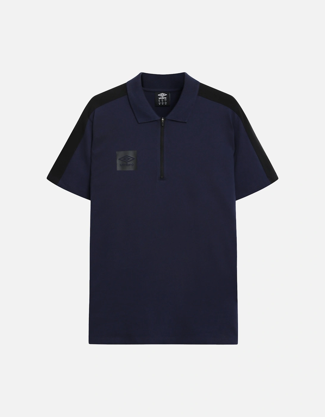 Mens Terrace Quarter Zip Polo Shirt, 4 of 3